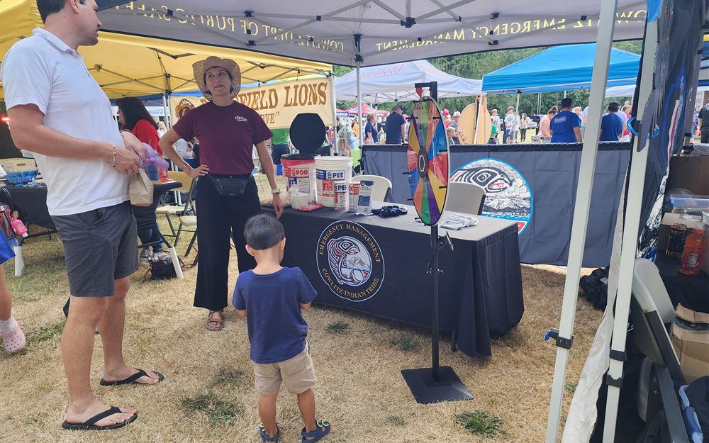 Cowlitz Indian Tribe at National Night Out 2025